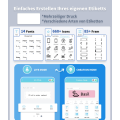 Pikkukuva 6 / 7: Q31 Bluetooth -tarratulostin, minitarratulostin, tarrakirjoitin, itseliimautuva kotiin, toimistoon, thermal iOS:lle ja Androidille, 1 rulla
