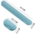 Miniatyrbillede 5 af 8: 1 sæt Memory Foam Musetastatur Håndledsstøttepude