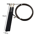 Miniatyrbillede 2 af 5: Speed Skipping Rope Justerbar Springtov med Aluminium