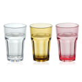 Miniatyrbilde 1 av 5: 3 stk 265 ml PC gjennomsiktig plast åttekantet vannglass husholdning