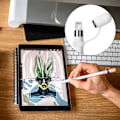 Miniatyrbilde 3 av 7: 4-pakning med Apple Pencil-hette i silikon, anti-tap-hette, erstatningshette, ergonomisk design, hylsterholder, kompatibel med Apple Pencil 1.