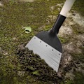 Miniatyrbilde 4 av 5: Multifunksjonell hagerengjøringsspade i stål, flat spade, lukespade