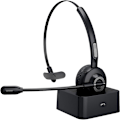 Miniatyrbilde 1 av 9: Bluetooth-headset, V5.0 trådløst forretningsheadset med bommikrofon, egnet for mobiltelefon/nettbrett/datamaskin