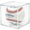 Miniatyrbild 1 av 8: Baseball-displayfodral, UV-skyddad akrylkub för baseball