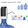 Miniatyrbillede 3 af 6: USB-opladningsvandpumpe til flaske, universel pasform