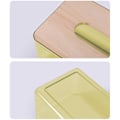 Miniatyrbild 3 av 5: Modern minimalistisk genomskinlig servettboxhållare rektangulär