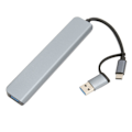Miniatyrbillede 3 af 8: USB 3.0 USB C Hub 7 i 1 USB C Hub 5 USB 3.0 2 USB C Port 7 i 1 Multiport Adapter til Windows OS X