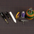 Miniatyrbillede 4 af 7: Ægte Bone Folder 2 stk Læderværktøj Scoring Folding Creasing