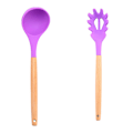 Miniatyrbillede 1 af 5: Køkkenredskaber i silikone - 2 stk. non-stick varme