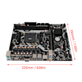 Miniatyrbild 6 av 8: Stationär Dator Moderkort Dubbla DDR4-minnen PCI‑E 16X Gen 3.0 Slot NVME M.2 Port ATX för AMD AM4 Alla Serier CPU