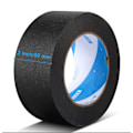 Miniatyrbillede 1 af 6: Sort Malertape, 2\" x 55 Yards X 1 Ruller - Medium Vedhæftning