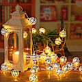 Miniatyrbillede 4 af 6: Qedertek LED Lichterkette innen Strombetrieben mit 30