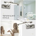 Miniatyrbillede 3 af 4: Badeværelsesspejllampe med afbryder, LED-badeværelsesvæglampe, IP44 justerbar spejlampe til makeup-spejl, 4000K, 35cm/6w GHOST