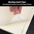 Miniatyrbillede 5 af 6: 4 eksemplarer Journal Notebook, Skrivejournal, Lay Flat, Skrivebord