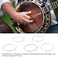 Miniatyrbilde 7 av 8: 5-strengers Banjostreng, Rustfritt Stål, Full Resonans, Tykke Høytoner, Strenger Bytte for Opptreden