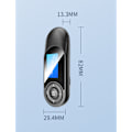 Miniatyrbillede 2 af 7: Bærbar USB MP3-afspiller LCD-skærm USB-stik med FM, optagelse