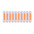 Miniatyrbillede 2 af 2: 10 stk. DC 12V 2W COB Chip Lyskilde Passer til DIY LED Lampe Belysningsarmaturer Bil Lys (Pink)