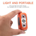 Miniatyrbilde 6 av 8: 1 stk. Oppladbar hodelykt, LED-hodelykt, hodelykter for
