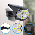 Miniatyrbild 3 av 5: 2-pack solcellslampor för utomhusbruk, LED-solcellslampor för utomhusbruk