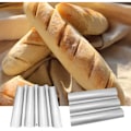 Miniatyrbillede 8 af 8: Nonstick perforeret baguetteform til franskbrødbagning