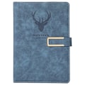 Miniatyrbillede 1 af 6: Business Notebook A5 Spænde Notesblok (Hjortehoved Design) Hardcover