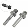 Miniatyrbillede 3 af 5: M13 Han til Hun Gevind og Hun Trekant Adapter 2 Stykker Til Slibemaskine Bor