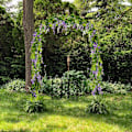 Miniatyrbild 3 av 7: 4 stycken 6,6 fot/styck konstgjord filigran wisteria krans