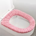 Miniatyrbillede 5 af 6: 5 stk. Tykkere bløde toiletbrætbetræk til badeværelset - Varmepude