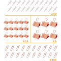 Pikkukuva 3 / 7: Paperiklipsit, niitit, kansioklipsit, paperiklipsit ja
