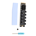 Miniatyrbillede 2 af 8: Adapterkort PCIE M.2 til SATA3.0 Drevfri Harddisk Konverter til OS X til Llinux til Windows