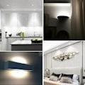 Pikkukuva 2 / 5: R7s LED-lamppu 118mm himmennettävä 13W lämmin valkoinen 3000K välkkymätön, lineaarinen R7s LED-lamppu 118mm korvaa halogeenilampun J118 200W, 2000LM, 360 astetta