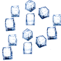 Miniatyrbillede 1 af 5: Multifarvede LED-is terninger med skiftende lys | til