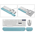 Miniatyrbillede 6 af 8: 1 sæt Memory Foam Musetastatur Håndledsstøttepude