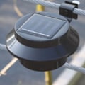 Miniatyrbillede 3 af 5: 1 pakke LED sol tagrende lys udendørs, sikkerhedsvæglampe til G