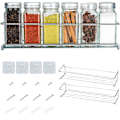 Pikkukuva 1 / 8: Deco haus Gewürzregale aus Metall - 2er Set - Für Gewürze,