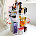 Miniatyrbillede 4 af 6: Roterende Makeup Organizer 360 Grader Justerbar
