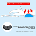 Miniatyrbillede 7 af 8: Memory Foam Musehvilepude Tastatuuri Randmepude Libisemisvastane