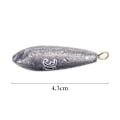 Miniatyrbilde 5 av 5: 6 stk Nye Fiskevekter Sinker Vannfallsform Støping Fiskeutstyr (30g)