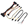 Miniatyrbillede 4 af 8: PC PSU DC 12V Indgang 300W Computer Strømforsyning Modul med 24Pin Forbindelse/ AUX/ SATA Kabel