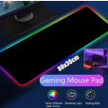 Miniatyrbillede 1 af 6: RGB Gaming Mouse Pad XXL LED Mousepad Stor 800 x 300 x 4 mm 10 Lystilstande Musemåtte Belysning Tastatur Pad Ekstra USB-indgang til mus, tastatur eller