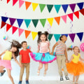Miniatyrbilde 6 av 8: RUBFAC 60 stk Regnbue Filt Stoff Vimpel Banner Flerfarget