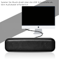 Miniatyrbild 4 av 5: Högtalare, USB Bärbara Datorhögtalare Mini Soundbar med 3D Surround Stereo för Notebook, PC, Laptop, Skrivbord - Plug and Play