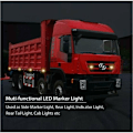 Miniatyrbilde 2 av 5: LED Side Marker Lys Front Baklys LED