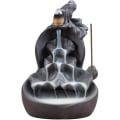 Miniatyrbillede 1 af 5: Tilbagevendende røgelsesbrænder - Lotus Buddha - Keramisk Tilbagevendende