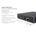 Miniatyrbild 7 av 8: Beelink Z83Ⅱ 4G+64GB Mini Dator Bluetooth4.0 WiFi för Windows 10/Linux US 100-240V