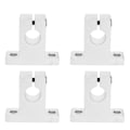 Miniatyrbillede 2 af 2: 4 stk. Fastgørelsesbeslag Letvægts Aluminium Legering Hardware Værktøjer SK12 til Skinne / Aksel
