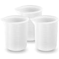 Miniatyrbilde 1 av 7: 3 stk. 100 ml silikonmålebeger, brukt til harpiks