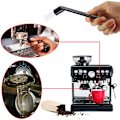 Miniatyrbilde 7 av 8: 2 stk kaffemaskin rengjøringsbørste plasthåndtak med nylon