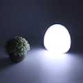 Miniatyrbilde 7 av 8: UV-fri sollyslampe 10000LX Daglys Fysioterapi Lampe LED Lykkelig Stemningslys med 3 Fargetemperaturer 10 Lysstyrkejustering for Hjem og Kontor