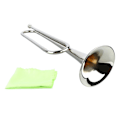 Miniatyrbilde 6 av 8: Bb-bugle i messing, retro standard trompet, musikkinstrument for skoleband, kavalerikorps og orkester